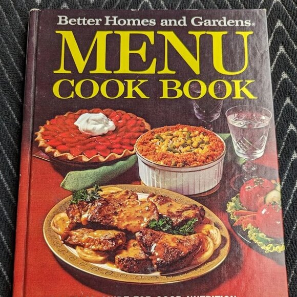 20% OFF Vintage – Better Homes & Gardens – Menu Cook Book © 1972 - Picture 1 of 7
